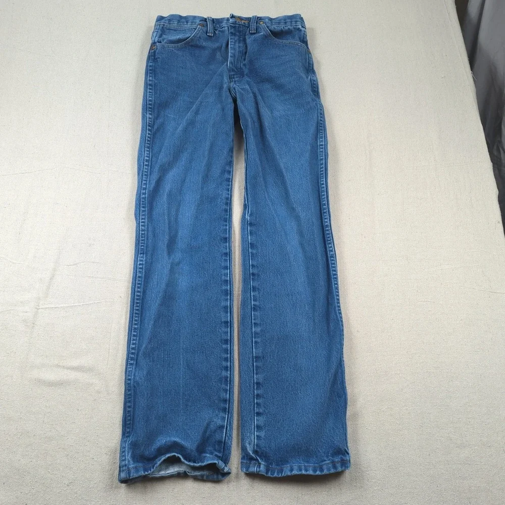 Wrangler Jeans Mens 29x32 Blue Western Cowboy Cut 936 Rodeo Rancher